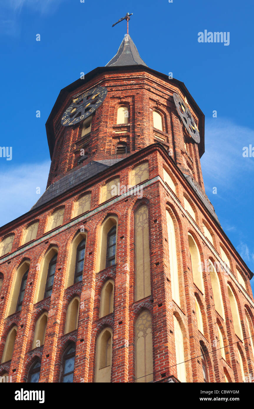 Kant`s cathedral in Kaliningrad Stock Photo